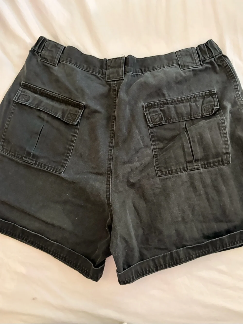 croft & barrow Black Cargo Pocket Shorts